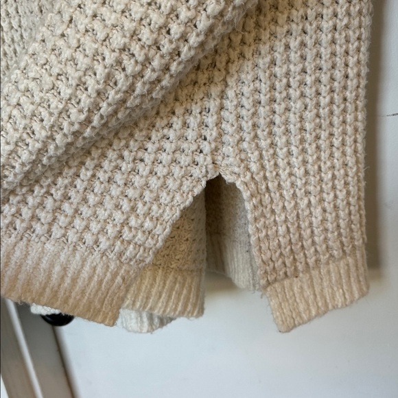 Free People Whistle Thermal Henely Top White Cloud - Picture 5 of 6